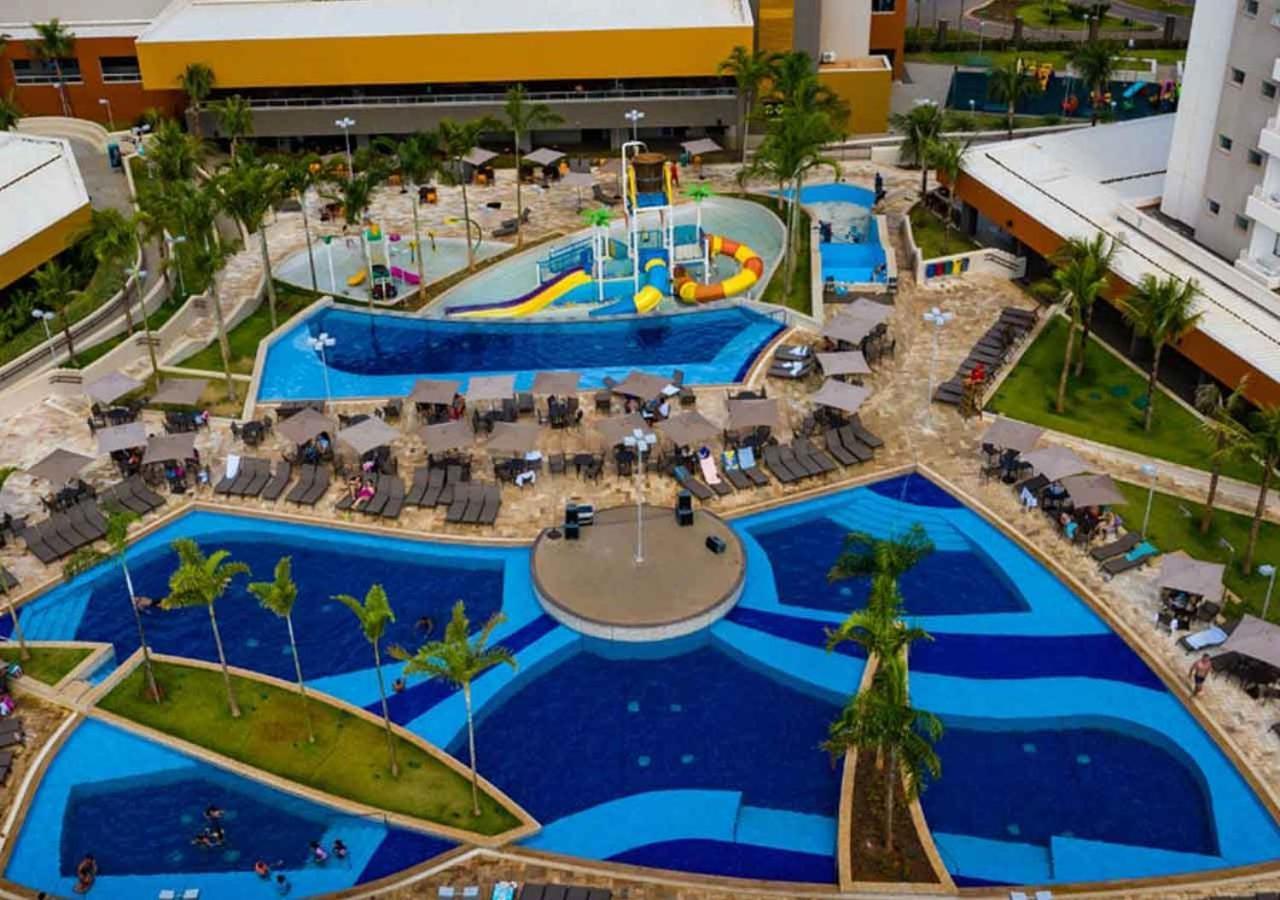 Enjoy Solar das Águas Park Resort Olímpia Exterior foto Aerial view of the resort's water park