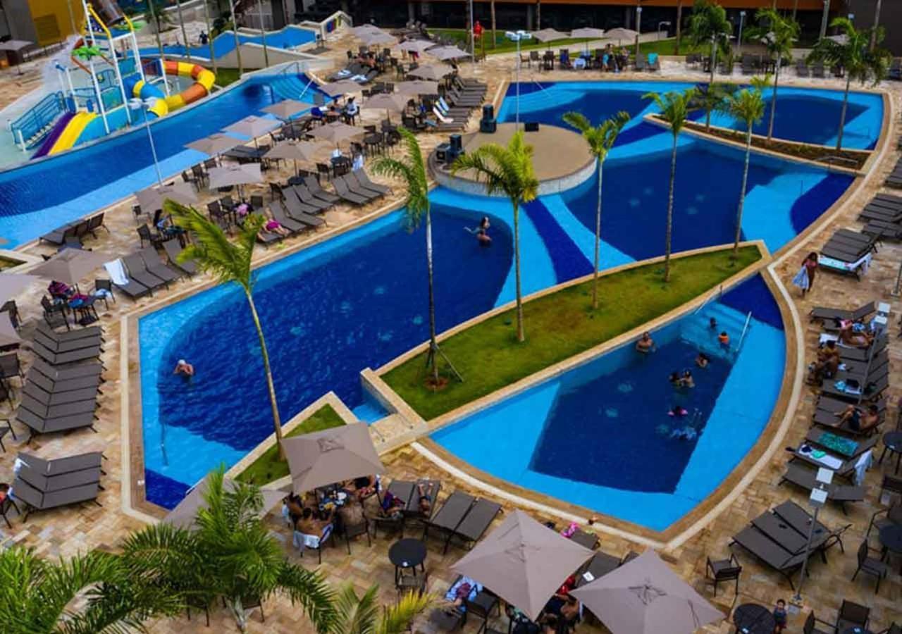 Enjoy Solar das Águas Park Resort Olímpia Exterior foto Aerial view of the resort's swimming pool